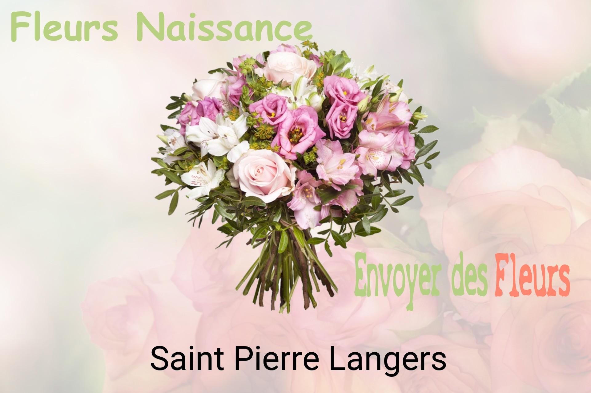 Bouquet de fleurs de naissance livré à Saint-Pierre-Langers